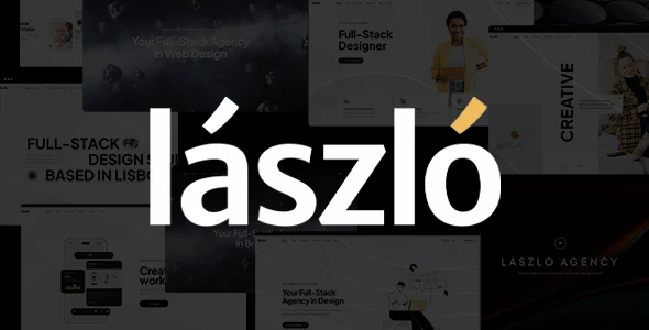 Laszlo – Creative Agency & Portfolio Lottie WordPress Theme